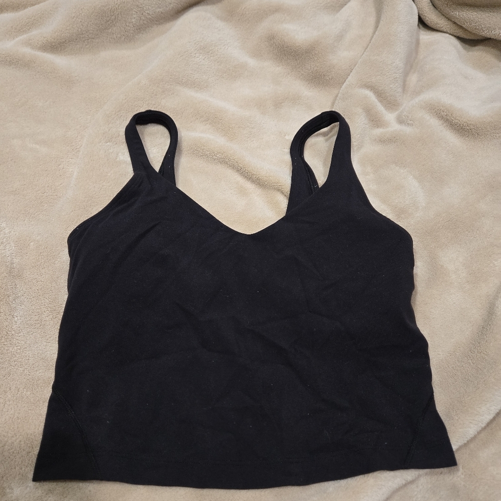 lululemon athletica Black Tank Top